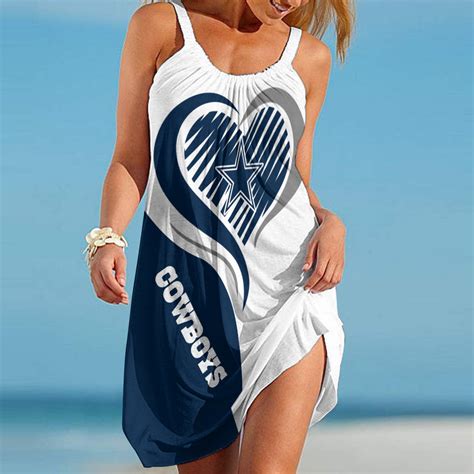 Dallas Cowboys Beach Dress BG39 - Hearthtops Store
