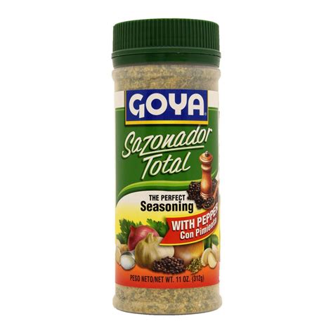 Goya Complete Seasoning with Pepper 11oz (Sazonador Total) | Fix My ...