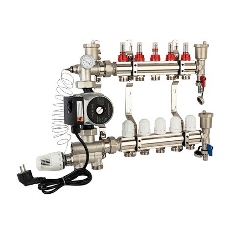 Underfloor Heating Manifold Mixing Valve Pump in Mixture System for ...
