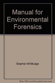 A Manual for Environmental Forensics : Mudge, Stephen M.: Amazon.in: Books
