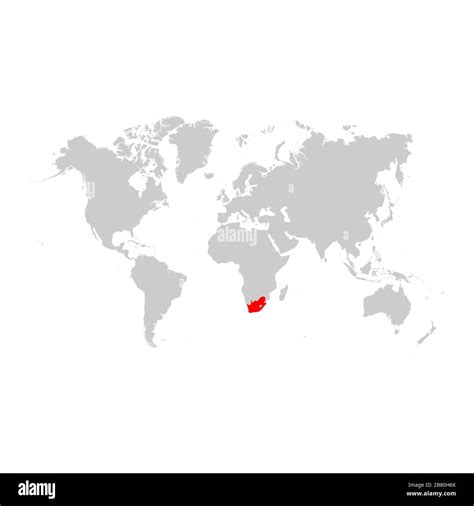 South African World Map