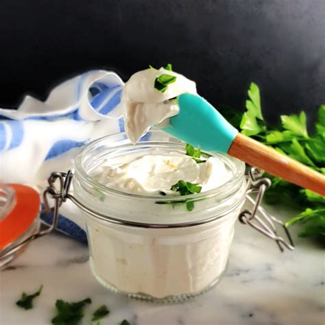 Quick Garlic Yogurt Sauce - Frugal Hausfrau