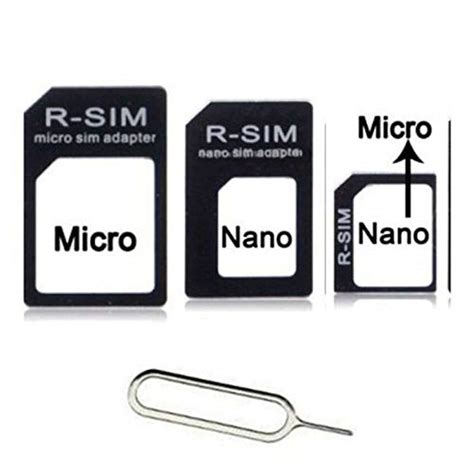 WALLPAY PRODUCTS Adapter Nano to Micro – Micro to Regular Sim Card with ...