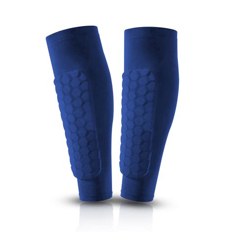 1 Pair Soccer Shin Guard Sleeves, Soccer Shin Pads with Honeycomb Pads ...