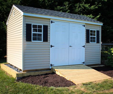 Shed Ramp for Easy Access