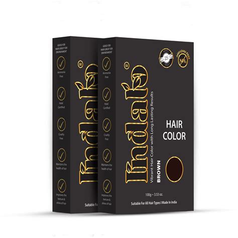 Ammonia Free Brown Hair Color - Semi Permanent Hair Color for Long ...