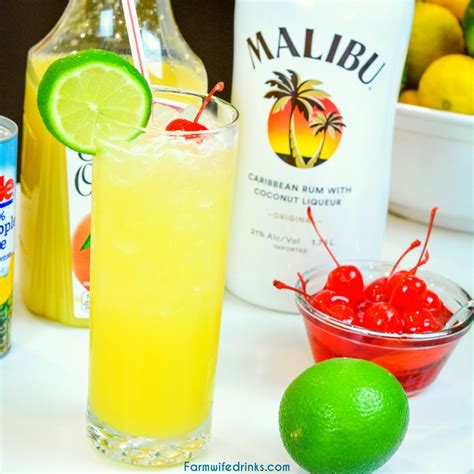 Caribbean Rum Drinks