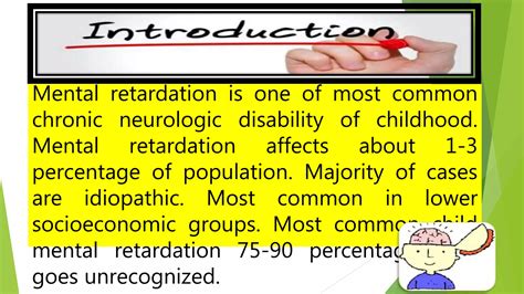 Basic characteristics of mental retardation of child | PPTX
