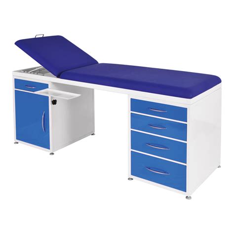 GK 7002 Examination Deluxe Couch by Geeken with 5 Drawers