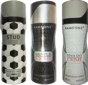 RAMSONS 1 GENTLE CRIME DEODORANT SPRAY (200 ML) + 1 INNOCENT CRIME ...