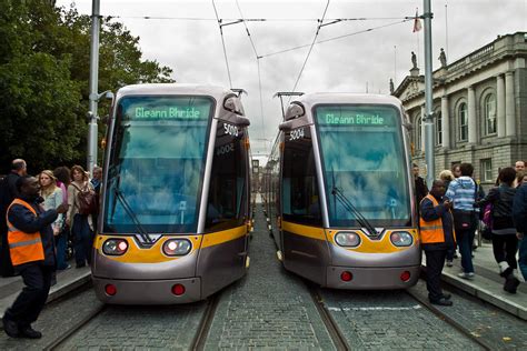 Buses, trains and trams, Dublin - TimesTravel