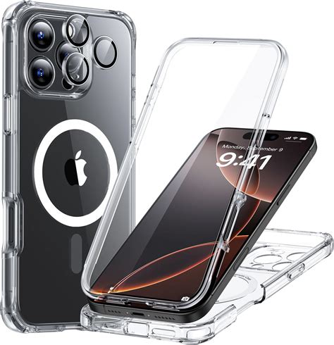 AICase für iPhone 16 Pro Max Hülle Wasserdicht, mit MagSafe, Outdoor Handyhülle 360 Grad ...