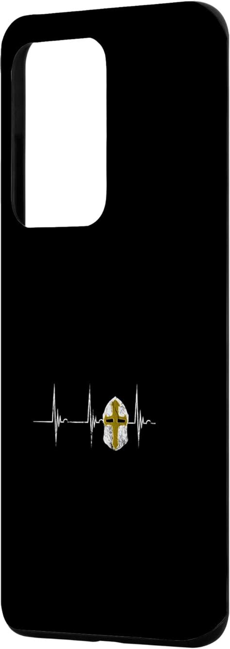 Buy Galaxy S20 Ultra Crusader Knights Templar Helmet Heartbeat EKG ...