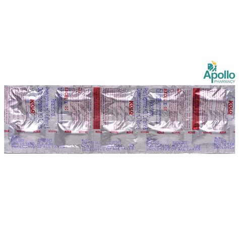 Kolq Tablet | Uses, Side Effects, Price | Apollo Pharmacy