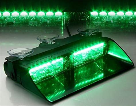 XT AUTO Car 16-led 18 Flashing Mode Emergency Vehicle Dash Warning ...