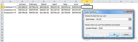 Image result for Excel Sparkline Dynamic Range