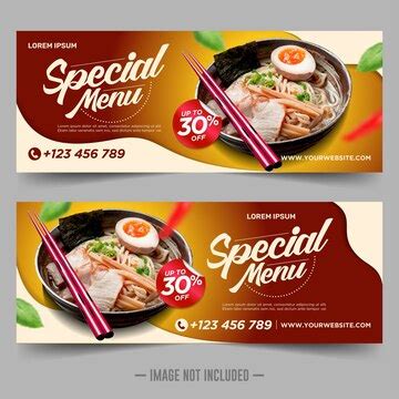 Restaurant Banner Design 的图像结果
