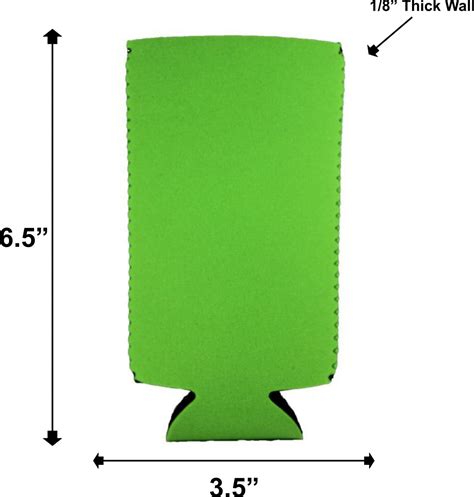 Blank Neoprene Slim 12 oz Can Coolie | Wholesale Coolies