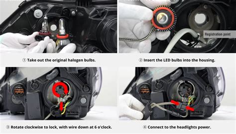 Image result for H11 LED Headlight Installation