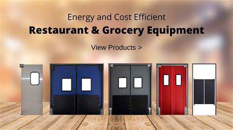 Discount Commercial Doors | Restaurant Swinging Doors, Traffic Doors ...