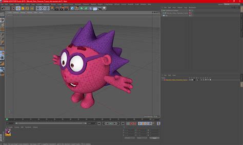 3D Kikoriki Chiko Character T-pose | 3D Molier International