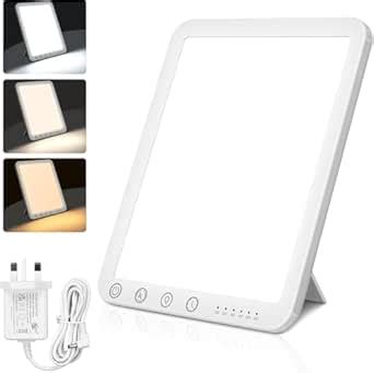 Brenth SAD Lamp, 15000 Lux Light Therapy Lamp UV-Free, Natural Sunlight ...