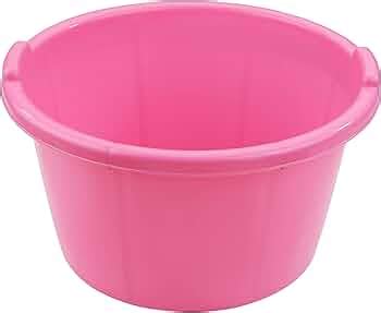 Polyset Plain Plastic Multipurpose Deep Tub for BathingWashing, 20 ...