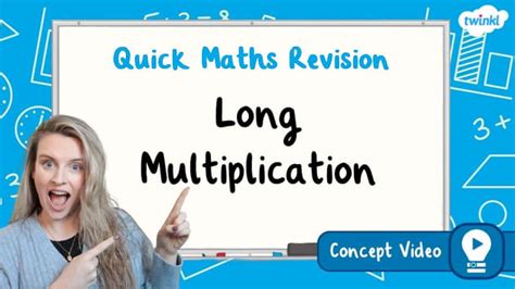 👉 Long Multiplication | KS2 Maths Concept Video