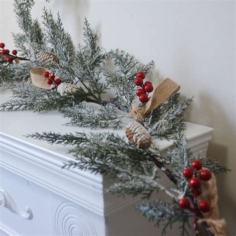 78.74" Artificial Vine – Flowers & Fruit, Thanksgiving Christmas Decor ...