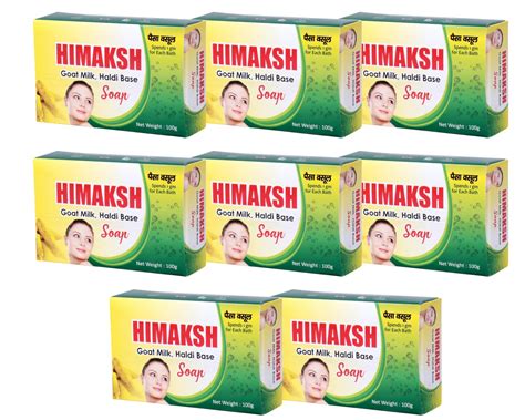 Buy Himaksh Goat Milk Haldi Base Bathing Bar Soap | Soft & Younger ...