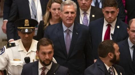 Kevin McCarthy becomes the first Speaker ever to be ousted from the Office