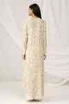 Buy Nakul Sen White Embroidered Jacket And Pant Set Online | Aza Fashion.