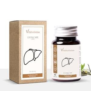 Buy Vrishvrindaa Liver Care Capsules with Ayurvedic Herbs Like Kutki ...