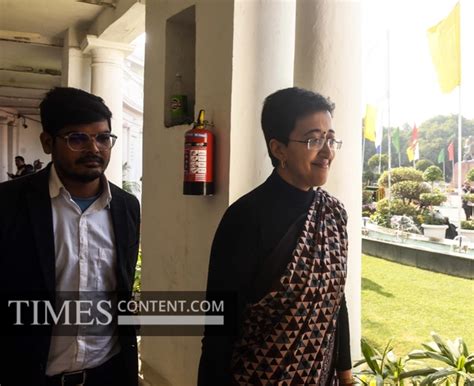 Delhi Assembly News Photo Delhi PWD Minister Atishi at ...