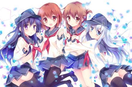 4 Anime Friends