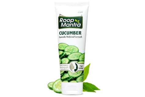Cucumber Face Wash for Men & Women by Roop Mantra – Divisa Store