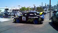 Subaru Heuberger by David Mirra S Subaru Wrx Sti Rally Car Being Unloaded At Subaru Heuberger