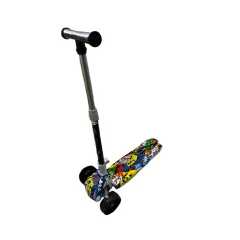 Trotinet grafitni žuti 025775 | Volim svoj dom