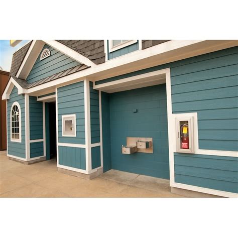 LP SmartSide 3.46-in x 192-in Primed Engineered wood Composite Basic ...