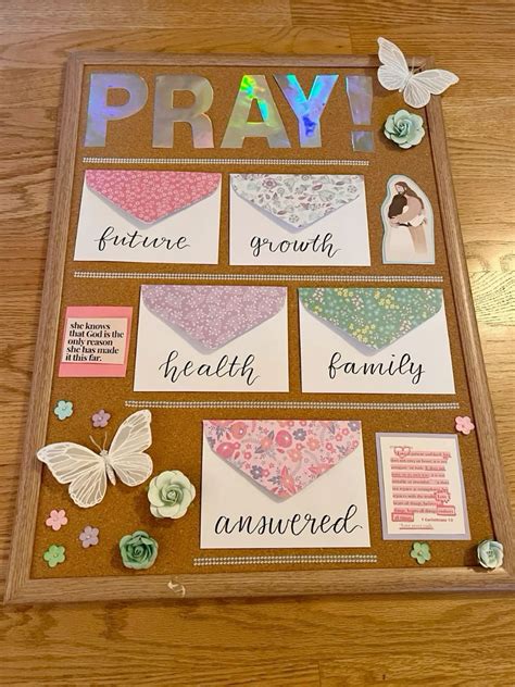 12 Prayer Boards ideas in 2025 | prayer board, diy prayer board, prayer ...