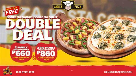 Angels Pizza Menu & prices in Philippines 2026