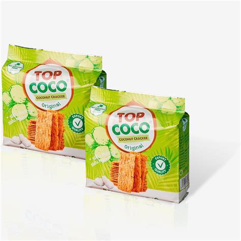 ノーブランド品 2-Piece SetBANH DUA NUONG TOP COCO Coconut Cracker India | Ubuy