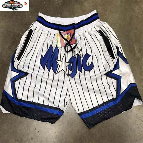 (Super Sports) Ready in Stock Orlando Magic Men's NBA Just Don Shorts ...