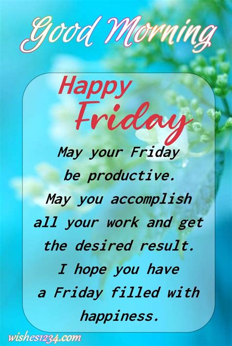 Friday Quotes | Good Morning Friday | Happy Friday | Blessed Friday ...