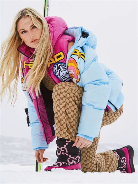 LINDSEY VONN for Head x Gucci Vault, January 2023 – HawtCelebs