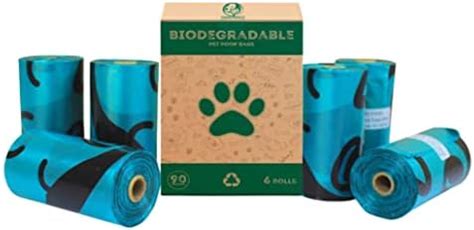 The Pets Company Dog Poop Bags, Dog Waste Pick Up Biodegradable Garbage ...