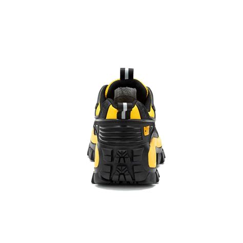 Caterpillar Work Shoes Clearance - Invader Mecha Men Black / Yellow