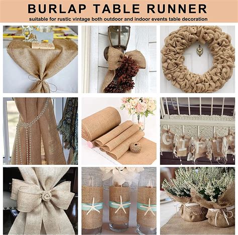 Burlap Table Runner Ideas
