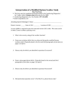 Image result for Modified Barium Swallow Study Basic