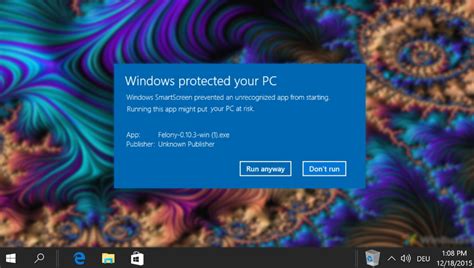 Image result for Desactiver Windows Defender SmartScreen